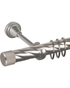 Карниз для штор АС ФОРОС Grace D16К + заглушка Закругленная Ас форос