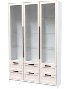 Шкаф с витриной Интерлиния Концепт Тренд КТ-ШВ3