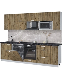 Кухонный гарнитур Интерлиния Мила Лайт 2.7-ПМ2