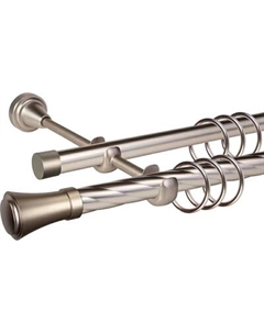 Карниз для штор АС ФОРОС Grace D19К/19Г + наконечники Анкона Ас форос