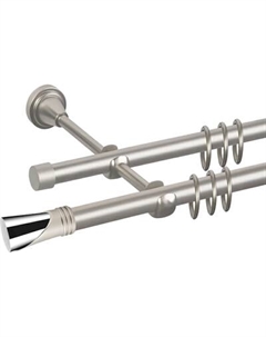 Карниз для штор АС ФОРОС Grace D19Г/19Г + наконечники Вега Ас форос