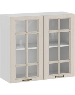 Шкаф навесной для кухни ТриЯ Лина 1ВВ8С с двумя дверьми Трия