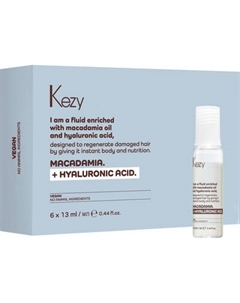 Флюид для волос Kezy I am Macadamia + Hyaluronic Acid