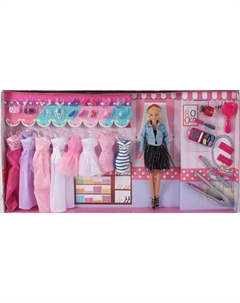 Кукла с аксессуарами Defa Lucy Модница 8426