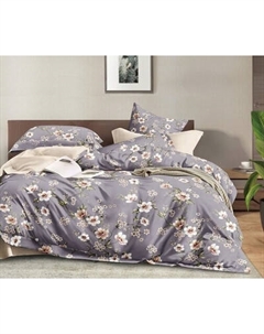 Комплект постельного белья Реноме 1.5сп Оливковая коллекция. Простыня на резинке УУ 5786