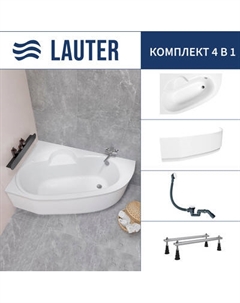 Ванна акриловая Lauter Valencia 150x100 / 2102150L