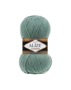 Пряжа для вязания Alize Lanagold 49% шерсть, 51% акрил / 386