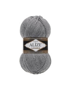 Пряжа для вязания Alize Lanagold 49% шерсть, 51% акрил / 21