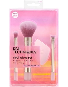 Набор кистей для макияжа Real Techniques Sunrise to Sunset Midi Glow Set RT10026800 Real techniques