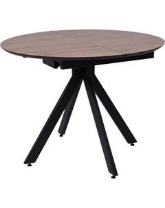 Обеденный стол LEPREMO AV 1107 HPL+МДФ раздвижной D1000-1350x750 Lepremo