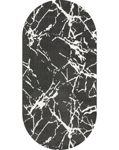 Коврик Safyun Bravo / SN539-GREY-CREAM-OVAL