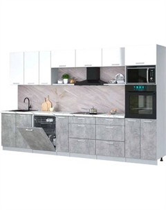 Кухонный гарнитур Интерлиния Мила Лайт 3.5-ПМ1-2