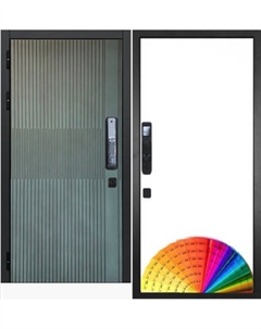 Входная дверь ГРАНИТ Бриони Смарт 49 под покраску Granit