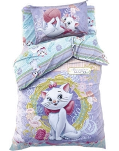 Комплект постельного белья Этель 1.5сп Кошечка / 1343341