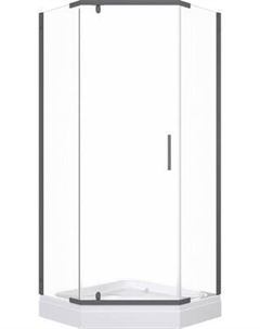 Душевой уголок Triton Дека Графит 100х100