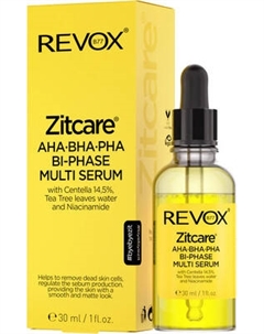 Сыворотка для лица Revox B77 Zitcare AHA BHA PHA Multi Serum двухфазная Revox b77