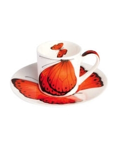 Чашка с блюдцем Taitu Freedom Butterfly 1-891-C