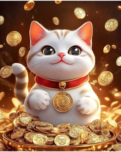 Набор алмазной вышивки Феникс+ Манеки Неко / 71384 Feniks