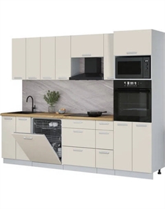 Кухонный гарнитур Интерлиния Мила Лайт 2.7-ПМ1