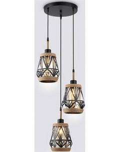 Люстра Ambrella TR8522/3 BK/SB