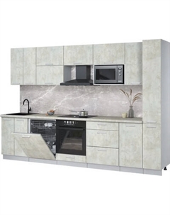 Кухонный гарнитур Интерлиния Мила Лайт 3.1-ПМ2