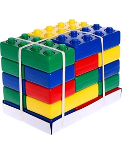 Конструктор Sima-Land Green Plast Кирпич / 5451160 Sima-land