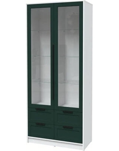 Шкаф с витриной Интерлиния Концепт Тренд КТ-ШВ2