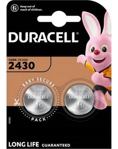 Комплект батареек Duracell CR2430 Lithium 3V