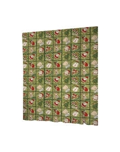 Шторка-занавеска для ванны JoyArty Рождественская плитка / sc_37105 Joyarty