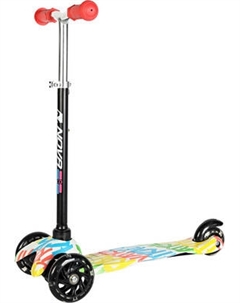 Самокат детский Novatrack Disco-Kids Graffiti 120H.DISCOKIDS.WB24