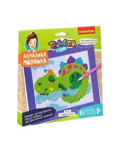 Набор алмазной вышивки Bondibon Картина Динозаврик / ВВ3347