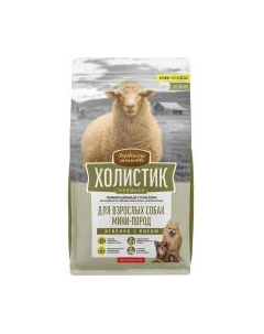 Сухой корм для собак Деревенские лакомства Холистик Премьер. Ягненок с рисом