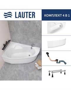 Ванна акриловая Lauter Valencia 150x100 / 2102150L