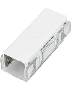 Коннектор для неона Arlight ARL-MOONLIGHT-1213-CON-POWER-MID-WH / 028842