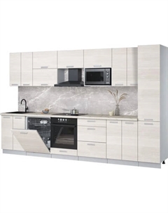 Кухонный гарнитур Интерлиния Мила Лайт 3.4-ПМ2