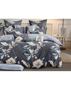 Комплект постельного белья Реноме Евро Оливковая коллекция УУ 7070