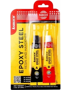 Клей Asmaco Эпоксидный для стали ASM010