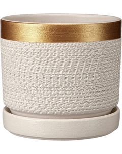 Вазон Композит Брюссель Цилиндр №4 / КС-Ц4-285-0321