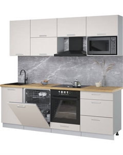 Кухонный гарнитур Интерлиния Мила Лайт 2.3-ПМ2