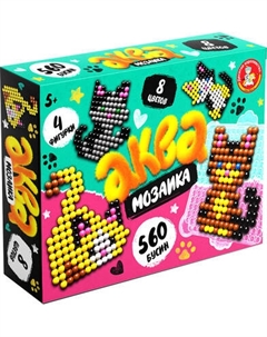 Развивающая игра Десятое королевство Аквамозаика. Котики / 05775