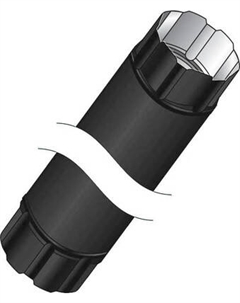 Труба водосточная Скайпрофиль Соединительная D90x1000