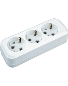 Колодка удлинителя Navigator NCA-BL01-03-E-WH / 61584