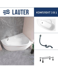 Ванна акриловая Lauter Valencia 160x105 / 2102160R