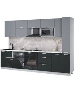 Кухонный гарнитур Интерлиния Мила Лайт 3.1-ПМ2