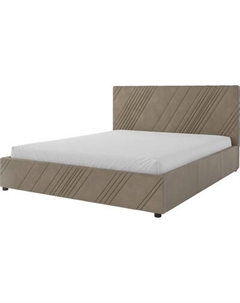 Двуспальная кровать Bravo Мебель Нельсон 160х200 без ПМ стандарт 8 вариант Bravo мебель