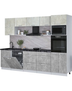 Кухонный гарнитур Интерлиния Мила Лайт 2.9-ПМ1