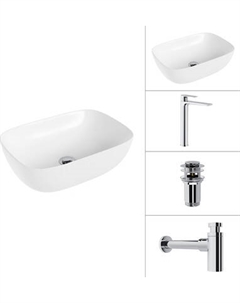 Умывальник со смесителем Lauter 21493A + Reef 21CK8678C + сифон 21635CH + дон.клапан 21190CH