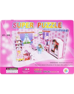 Конструктор Sima-Land 3D Комната принцессы 124368 / XY-555 Sima-land