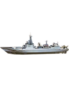 Конструктор Sima-Land 3D Военный корабль XY-210 / 124378 Sima-land