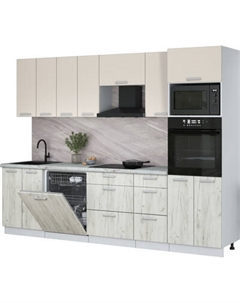 Кухонный гарнитур Интерлиния Мила Лайт 2.8-ПМ1